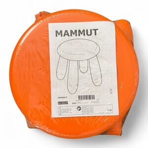 IKEA MAMMUT Orange Indoor/Outdoor Children's Chair